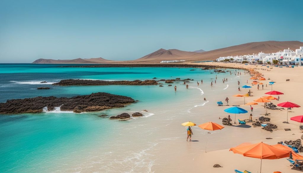 August heat in Fuerteventura