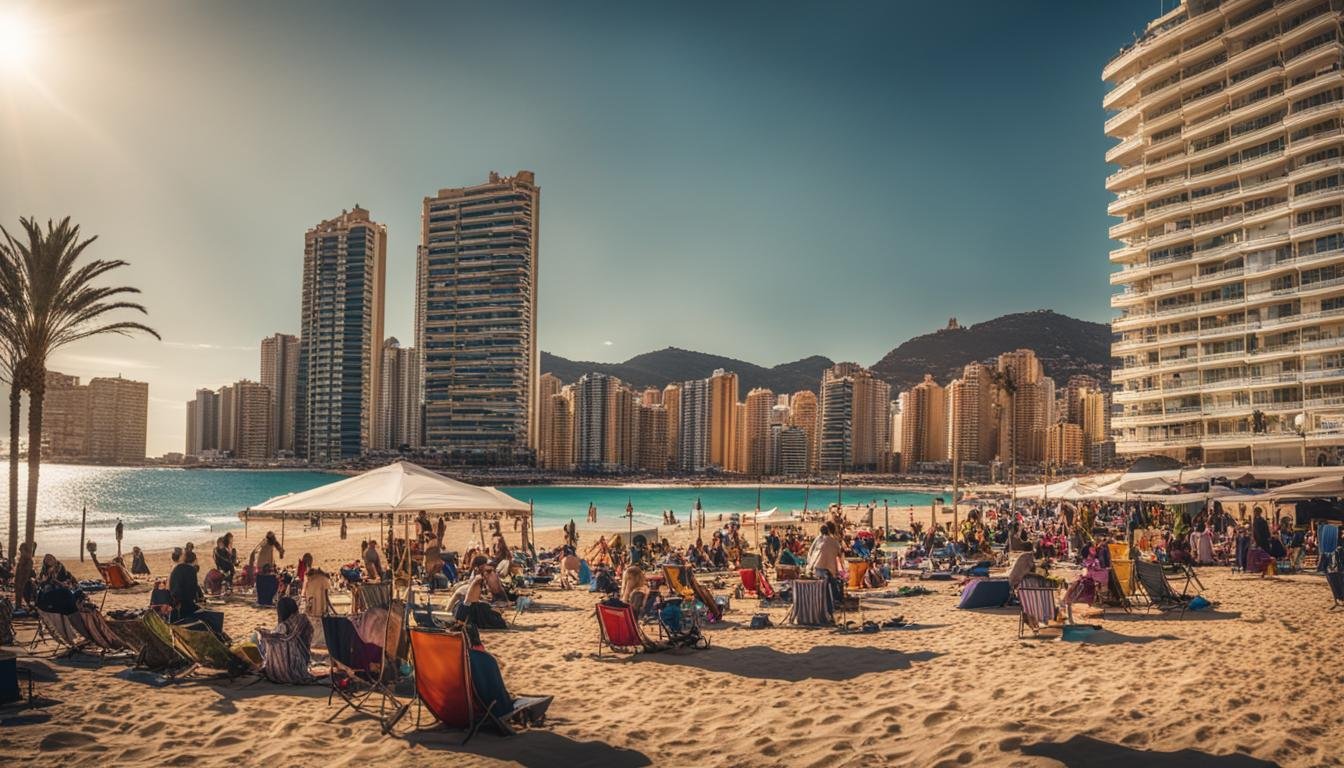 Benidorm in April