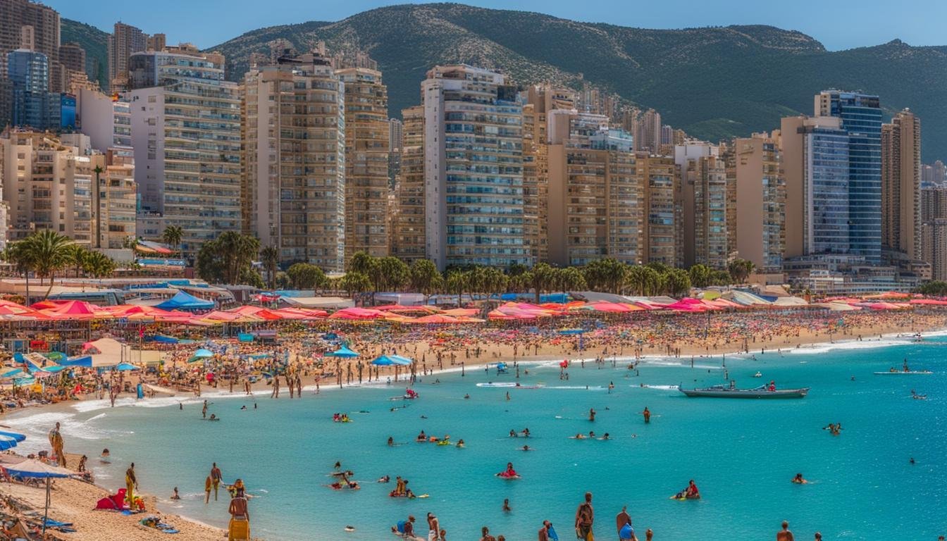 Benidorm in August