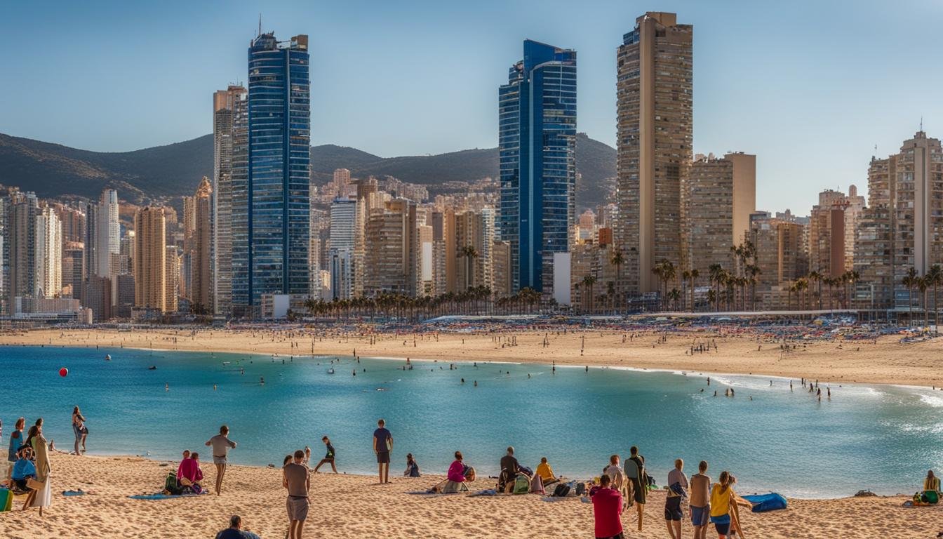 Benidorm in February