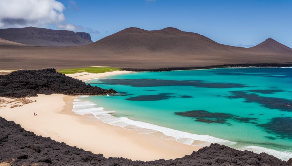 La Graciosa beaches in June