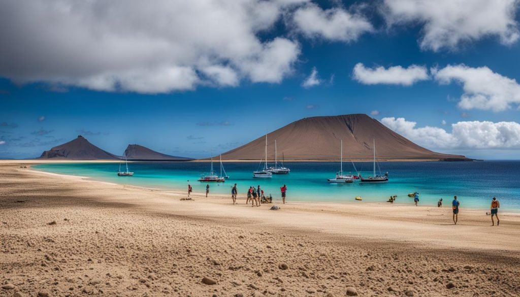 La Graciosa in August