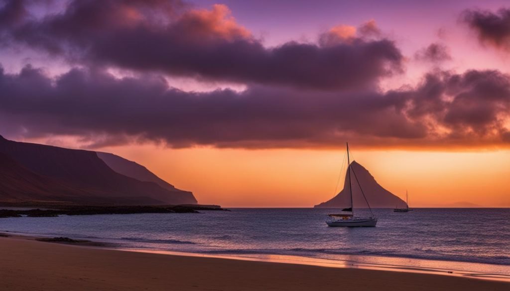 La Graciosa in January