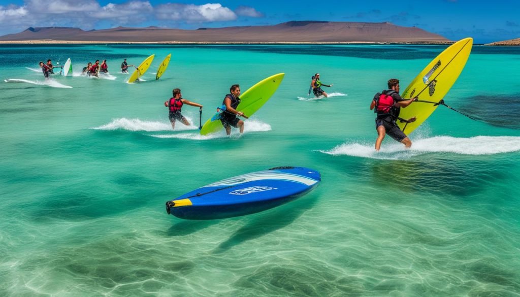 La Graciosa water sports