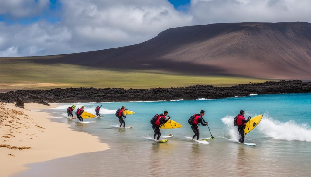 water sports in La Graciosa