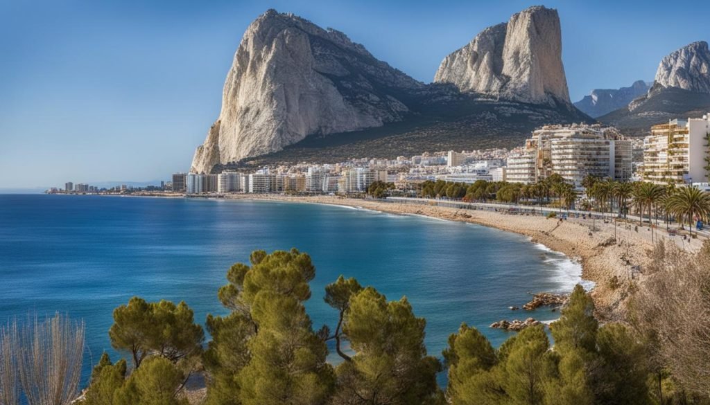 Calpe in February