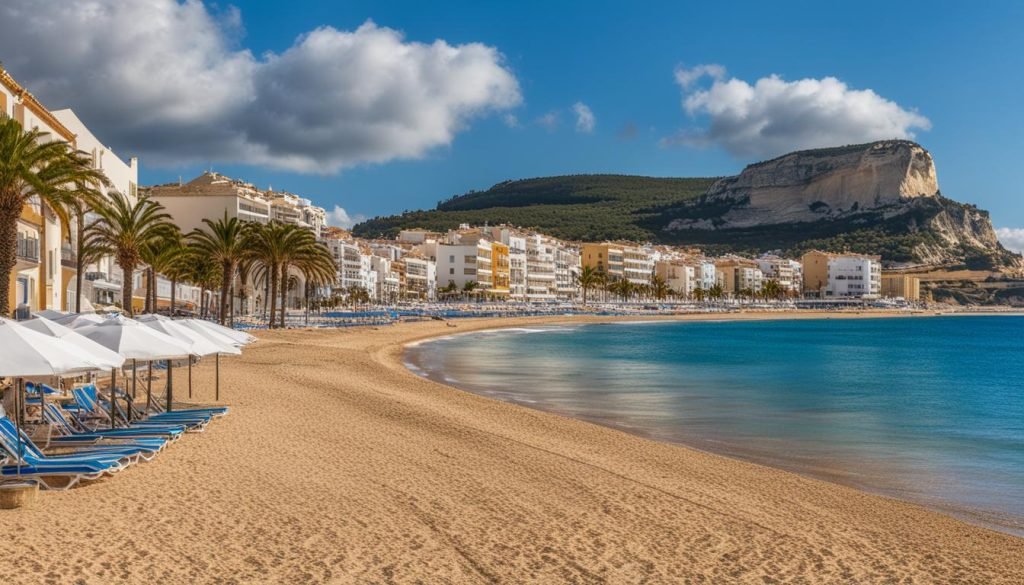 Javea Beach in October