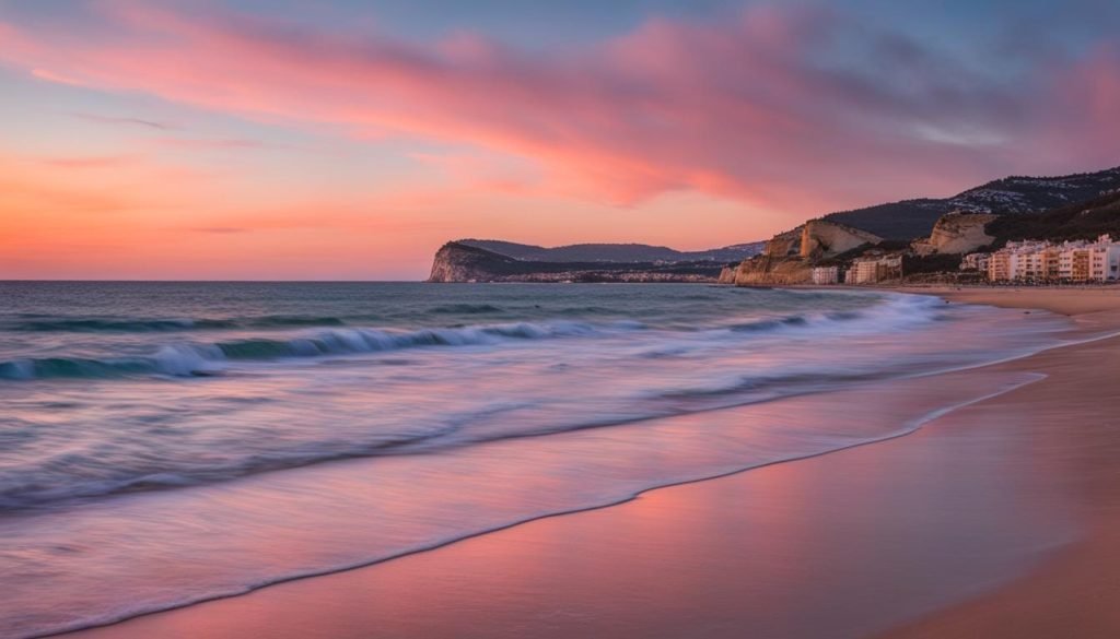 Javea beach in February