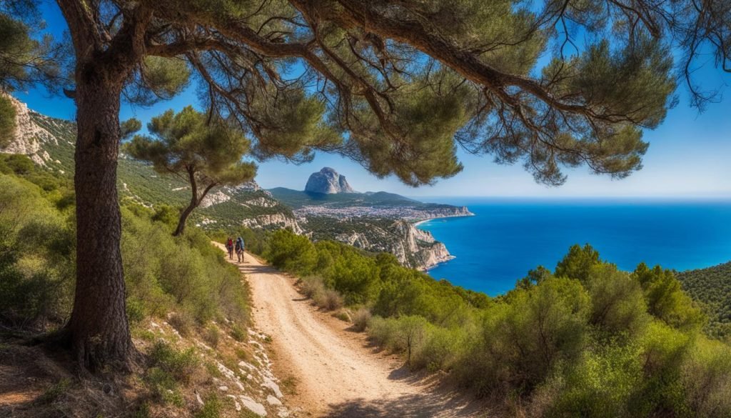 Javea hiking in April