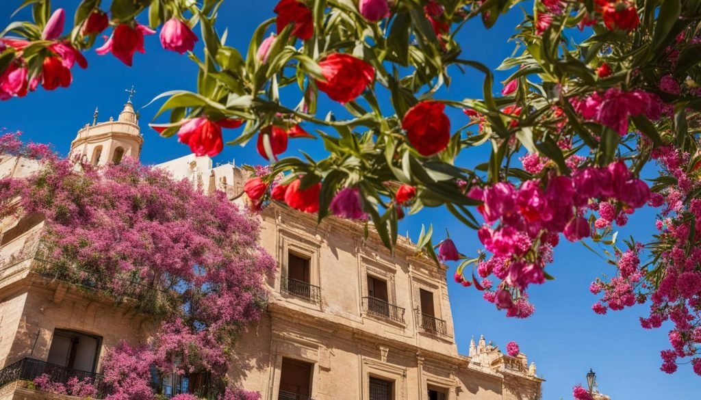 Orihuela in April