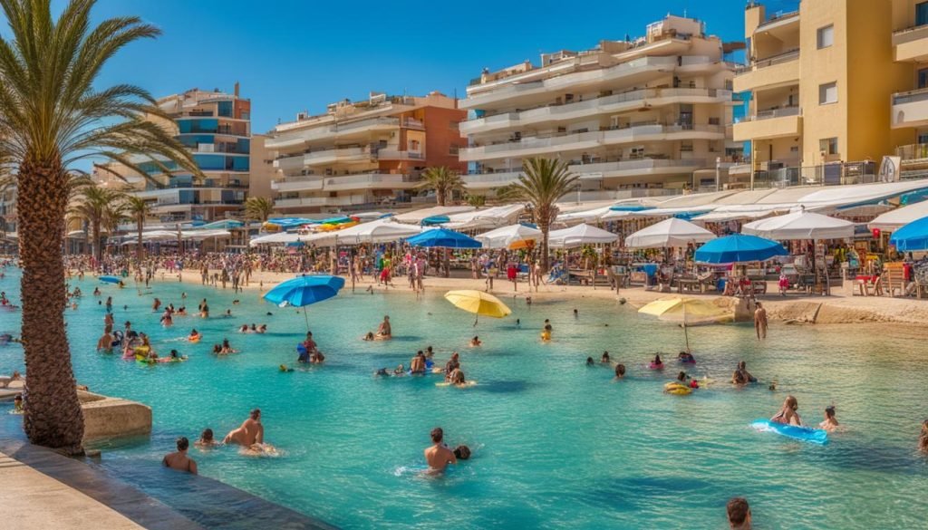 Torrevieja in July