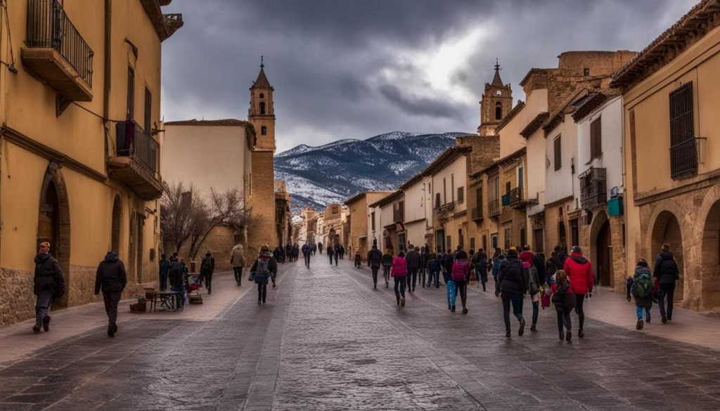 Villena in February