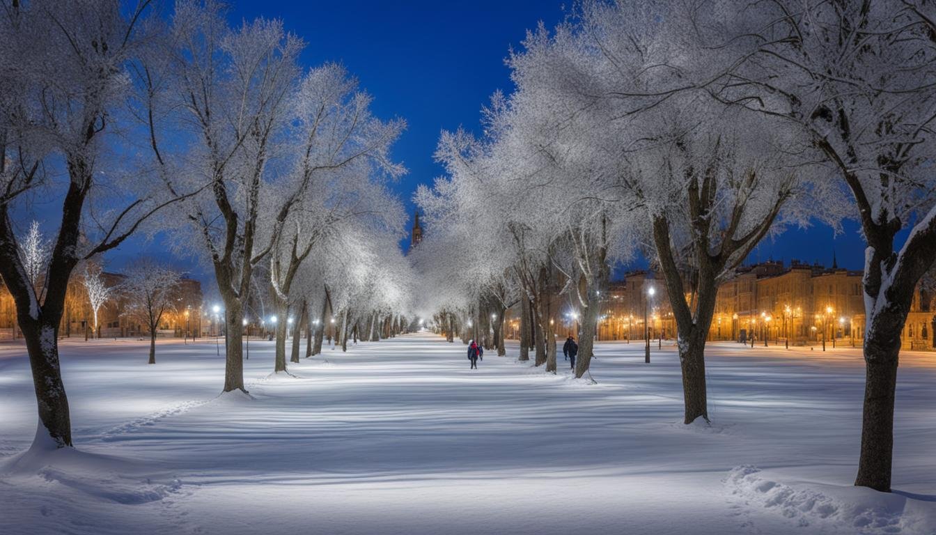 Villena in January