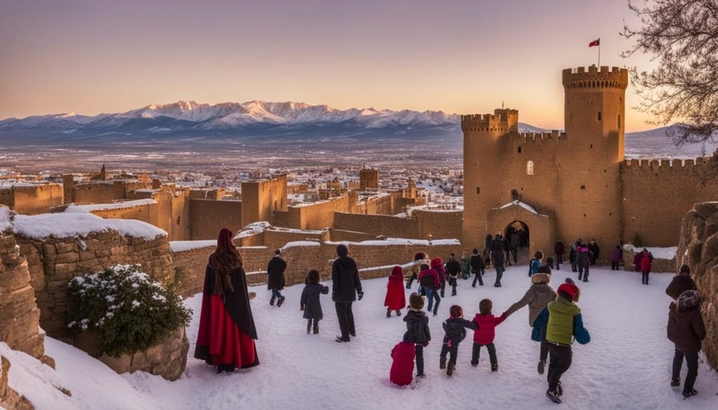 Villena tourist attractions in February