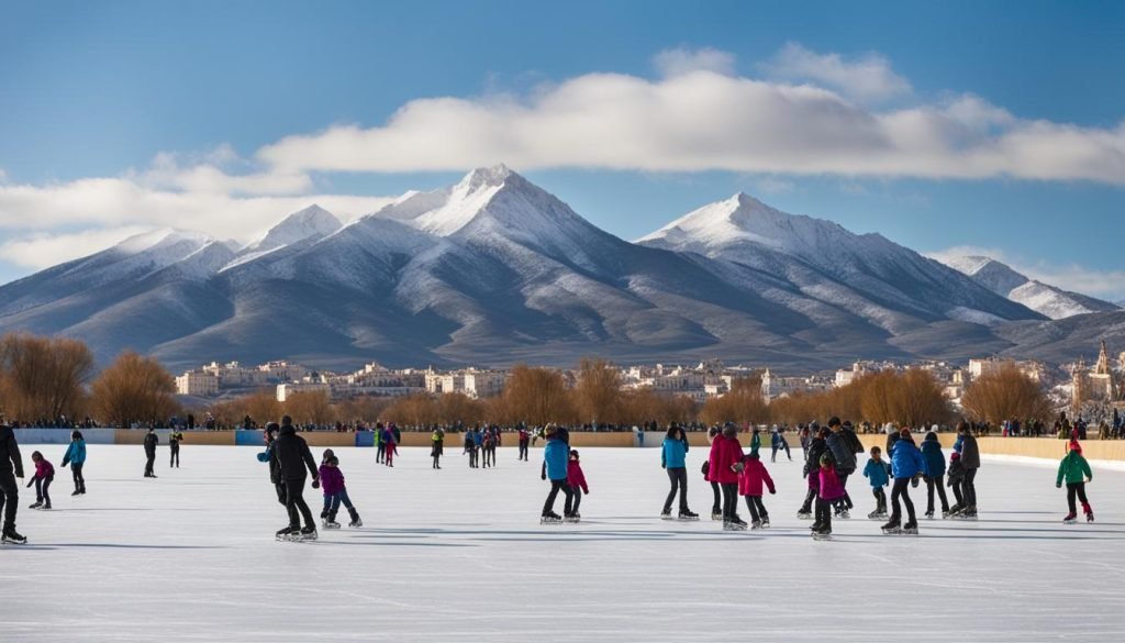 Winter activities in Villena