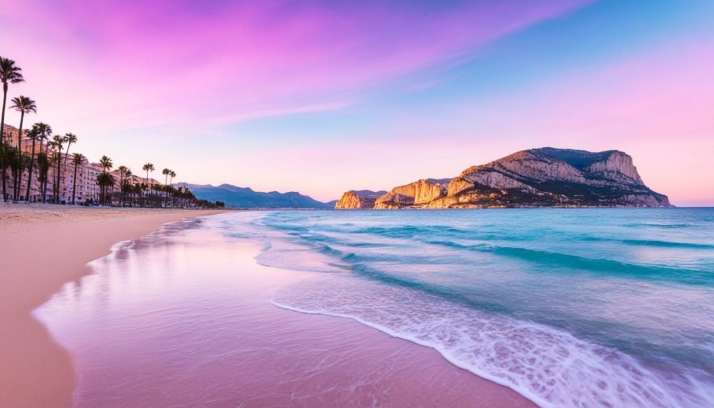 tranquil beaches denia